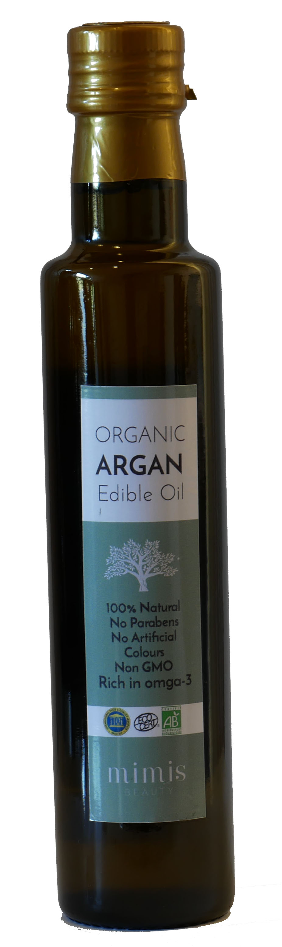 Organic argan edible oil / Vegansk Argan Omega 3